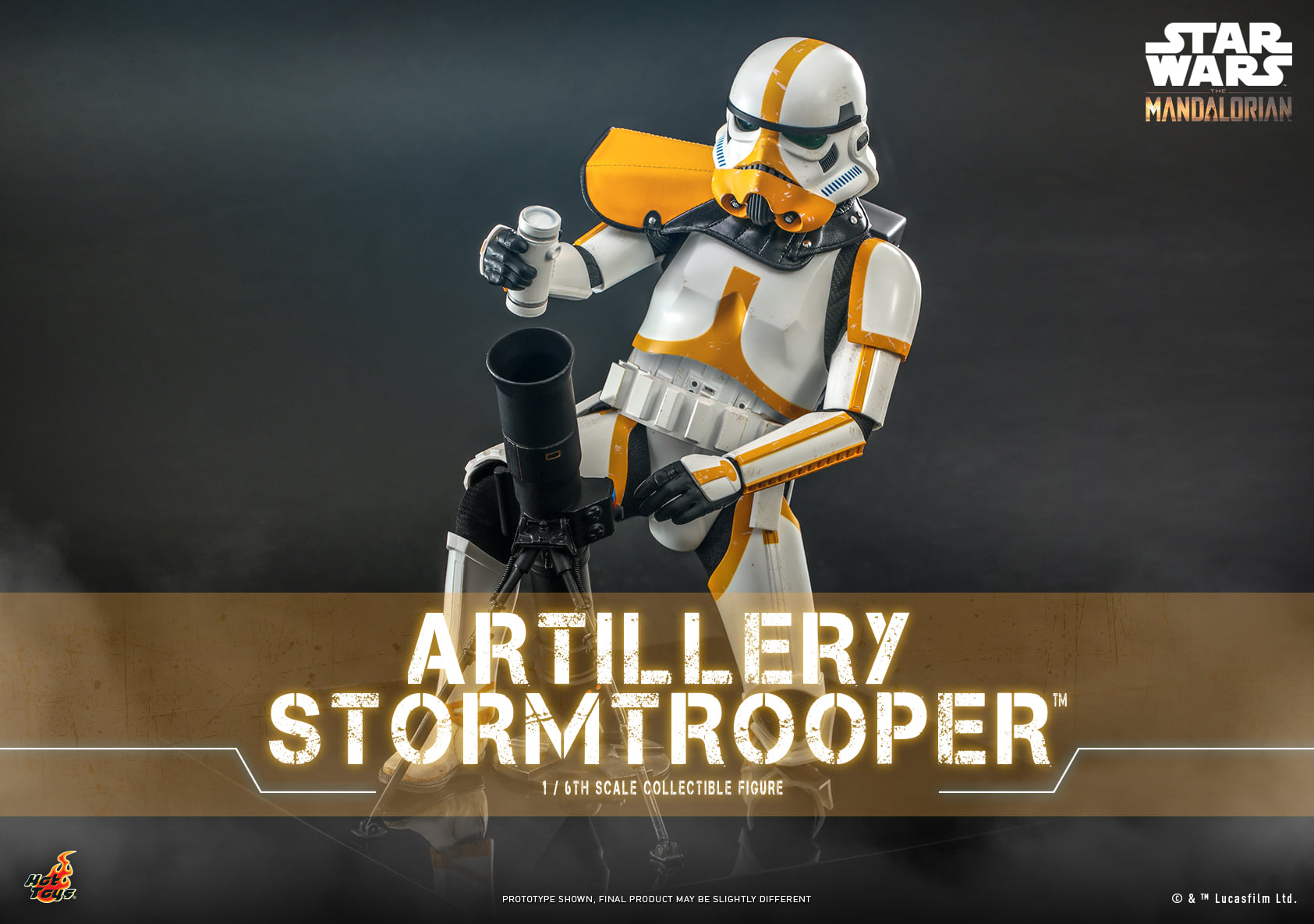 Hot Toys Star Wars Mandalorian Artillery Stormtrooper Sixth Scale Figure TMS047